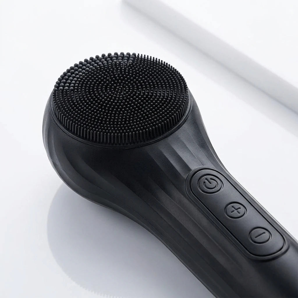 Elauria Beauty™ Étape Cleanse du Rituel Glow – Facial Cleansing Brush Sonique
