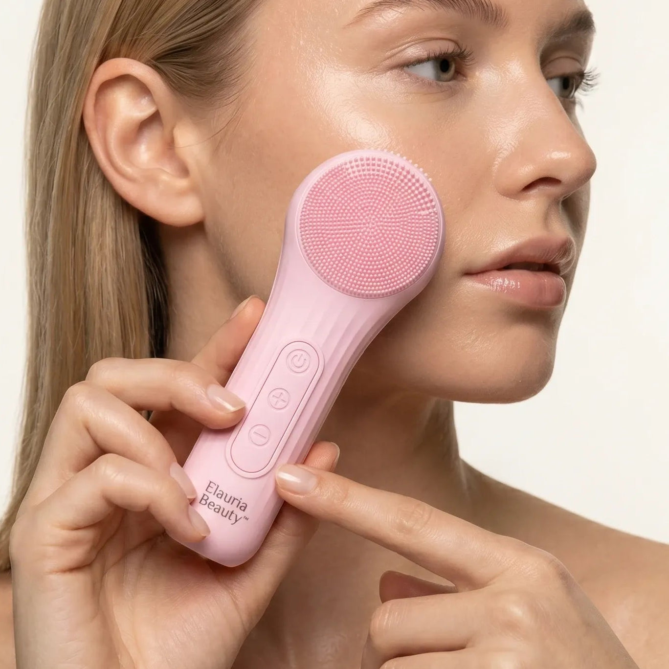 Elauria Beauty™ Étape Cleanse du Rituel Glow – Facial Cleansing Brush Sonique
