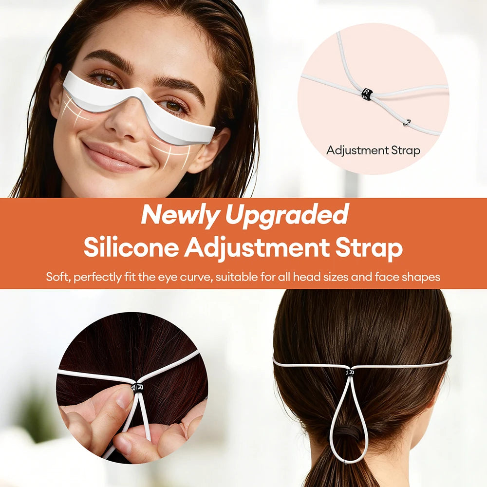 LED & EMS Eye Massager for Dark Circles & Puffiness