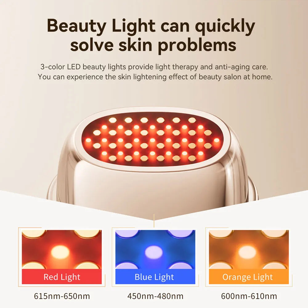 Lift & Glow RF Pro™ – Appareil Beauty Tech Raffermissant & Éclat du Visage