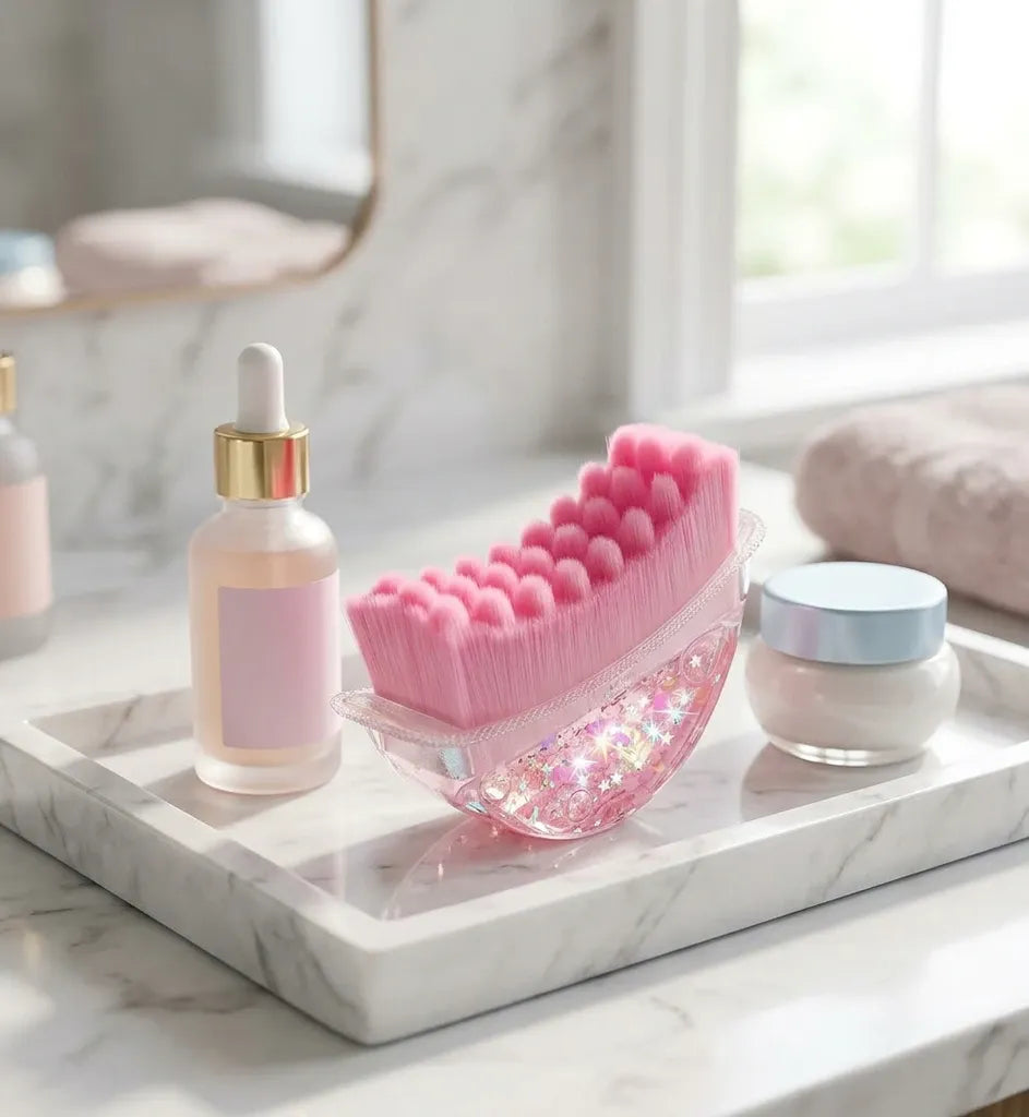 Elauria Beauty™ Étape Sculpt du Rituel Glow – Lymphatic Face Brush